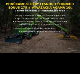 Ponukame sluzby v tazbe dreva